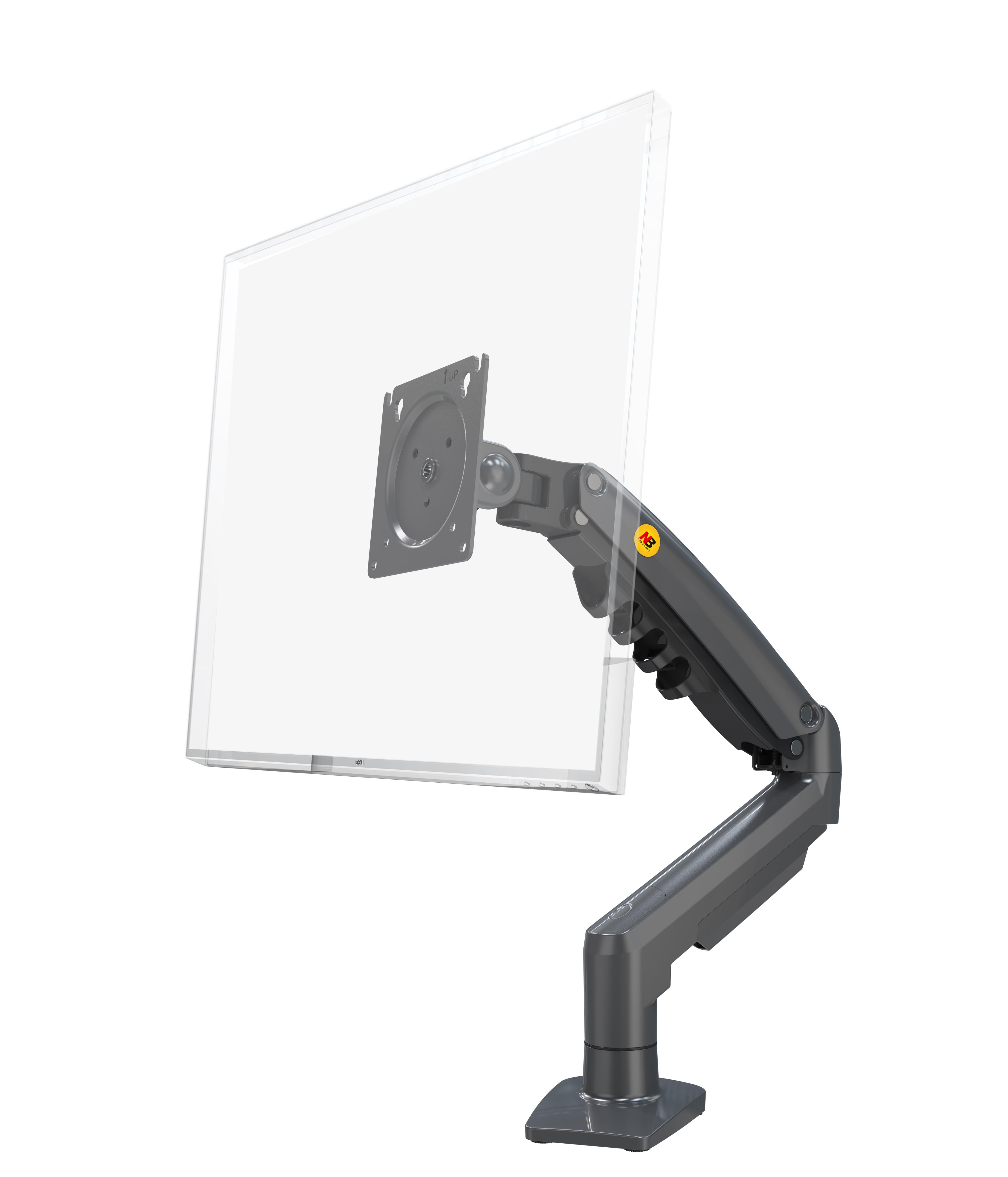 پایه مانیتور بازویی گازی NB مدل Ergonomic F80 – مناسب مانیتورهای 17 تا 30 اینچ